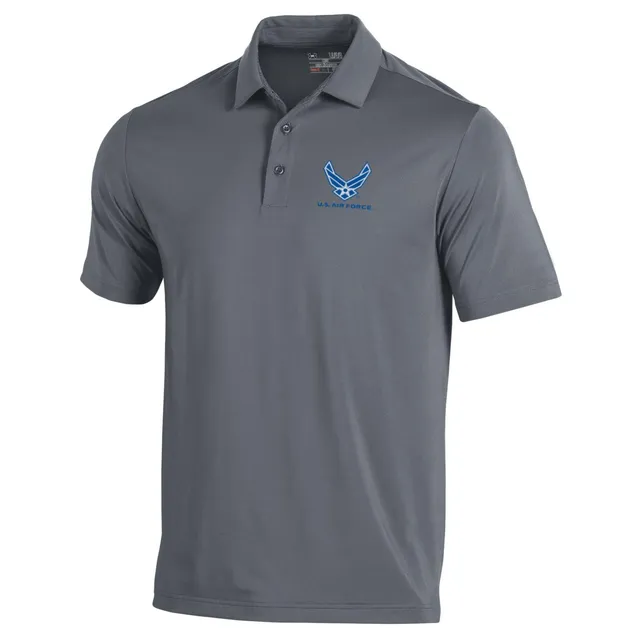 Under Armour US Air Force Polo Uomo Grigia Taglia L