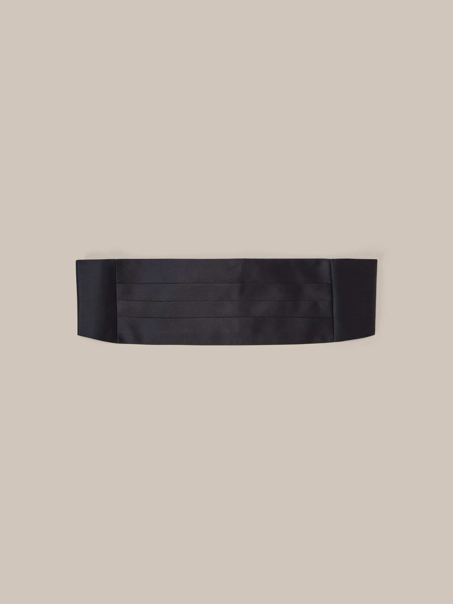Robert Talbott Baldwin Satin fascia smoking seta nero S/M