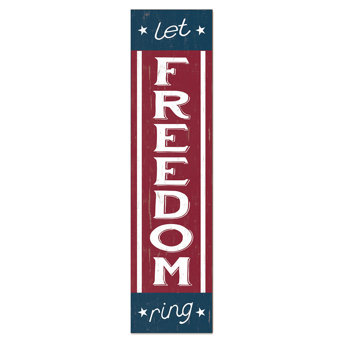7.62 Design Let Freedom Ring cartello portico 28x117 cm PVC