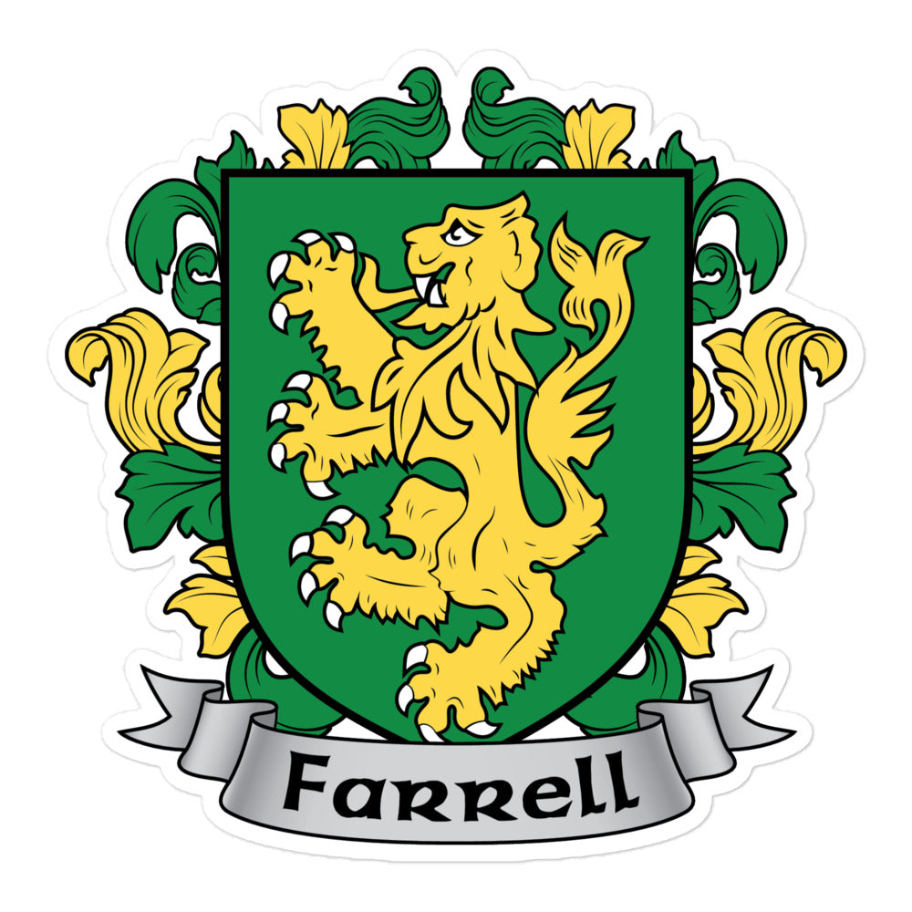 7.62 Design Farrell adesivo vinile 14 cm stemma irlandese