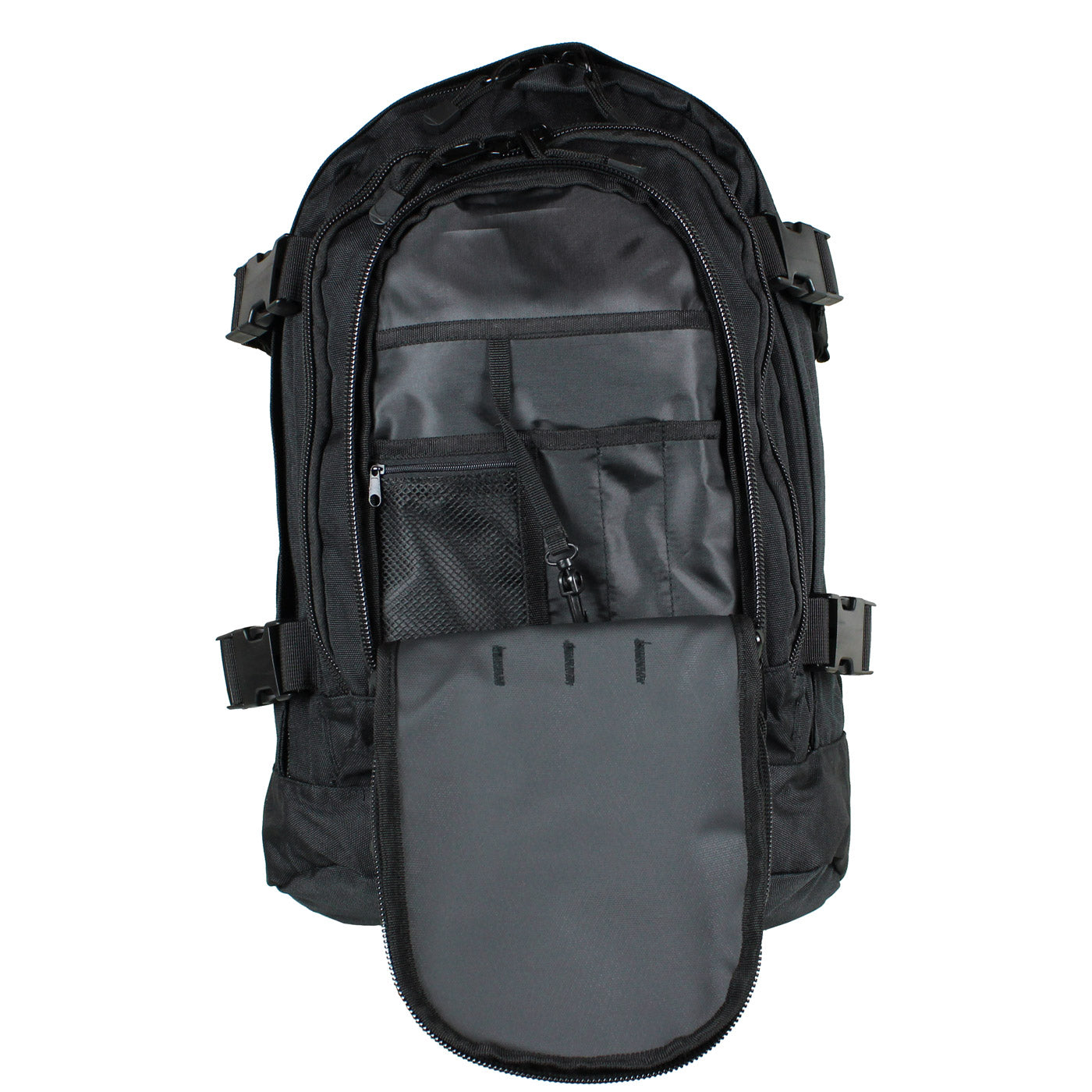 7.62 Design 3-Day Pack Zaino Nero Multi-Tasche
