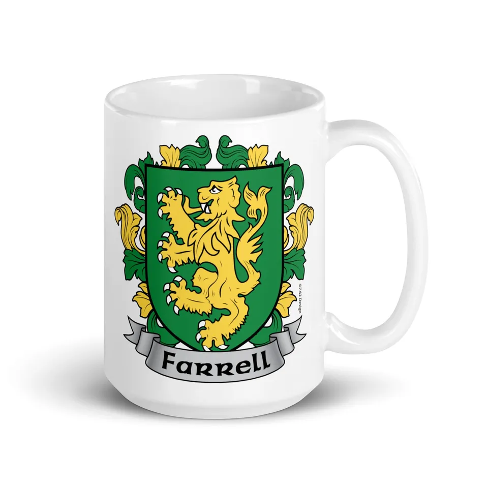 7.62 Design Farrell tazza mug ceramica 15oz stemma irlandese