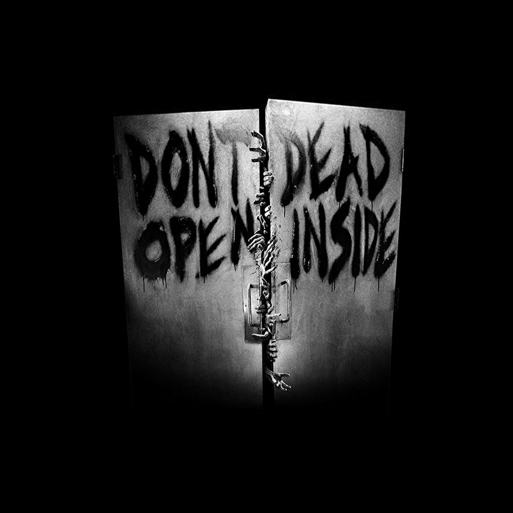 MAKAYA Don't Open Dead Inside T-Shirt Donna Nera S