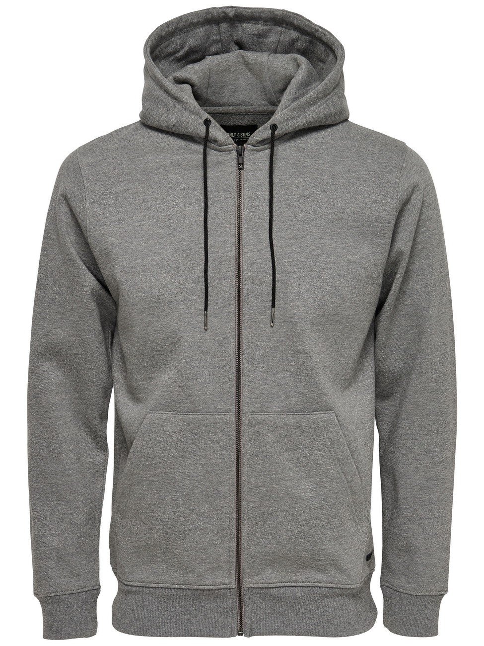 ONLY & SONS Onsfiske Felpa Uomo Zip Cotone Rosso Taglia L