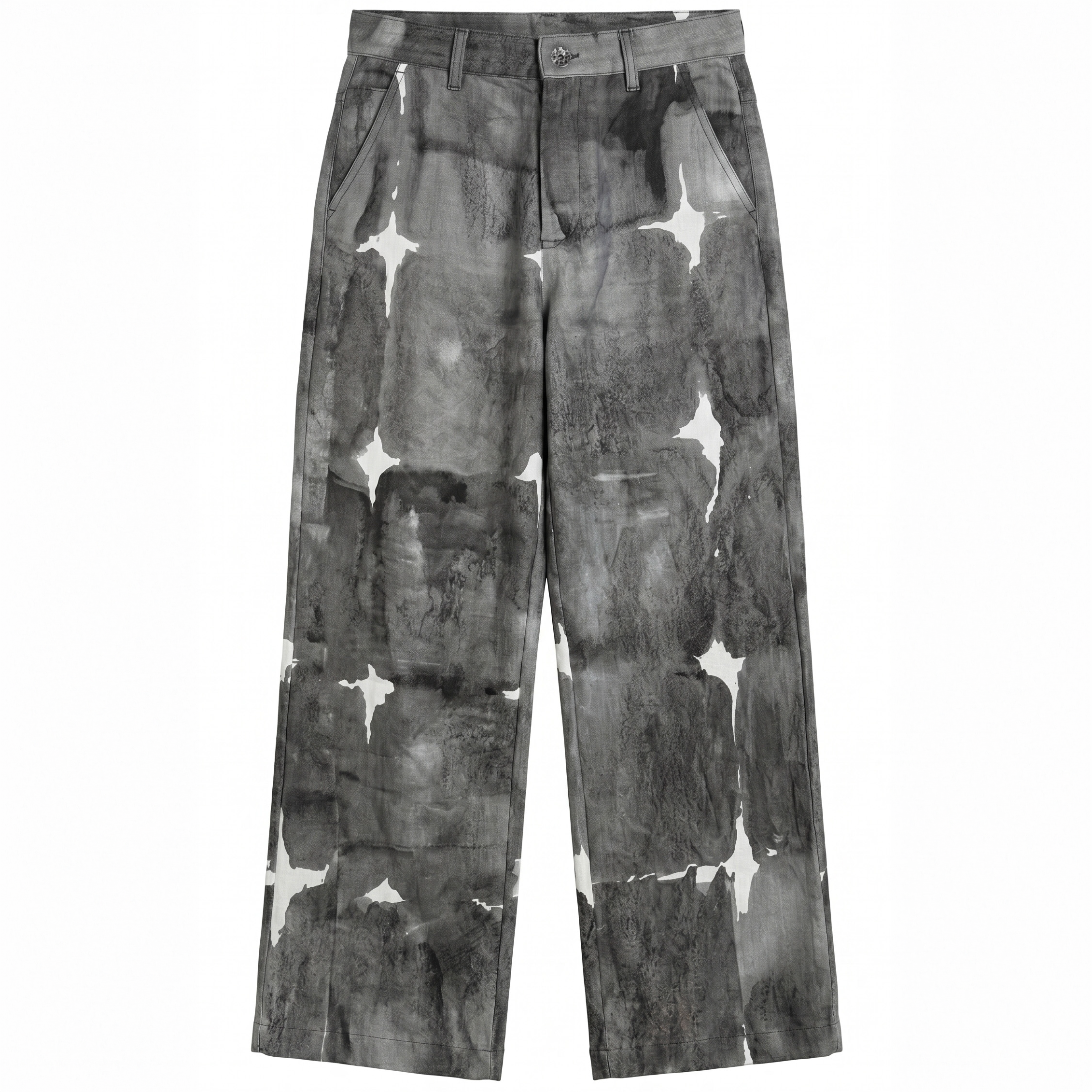 Tiat Occulta bellezza Rough Palace pant lino stampa