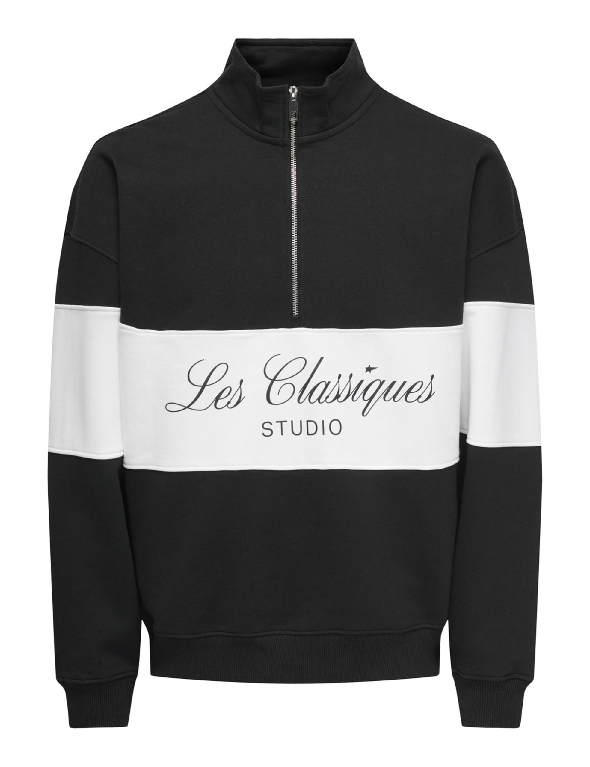 Only & Sons Onsles Classiques Ovz Felpa Uomo Mezza Zip