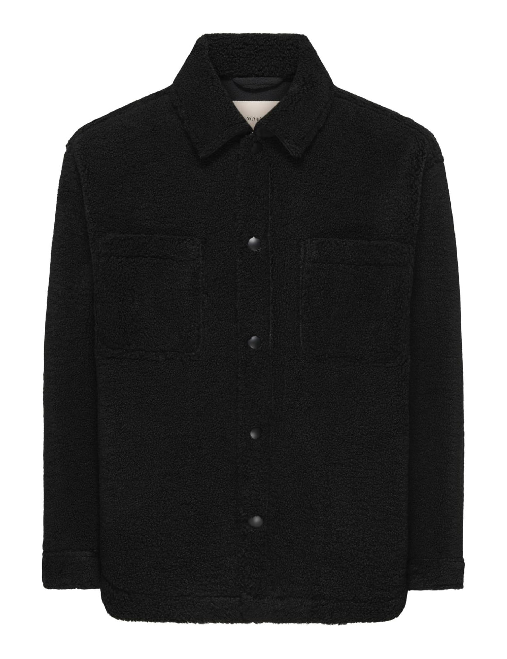 ONLY & SONS Onssigurd Giacca Sherpa Uomo S Egret Invernale