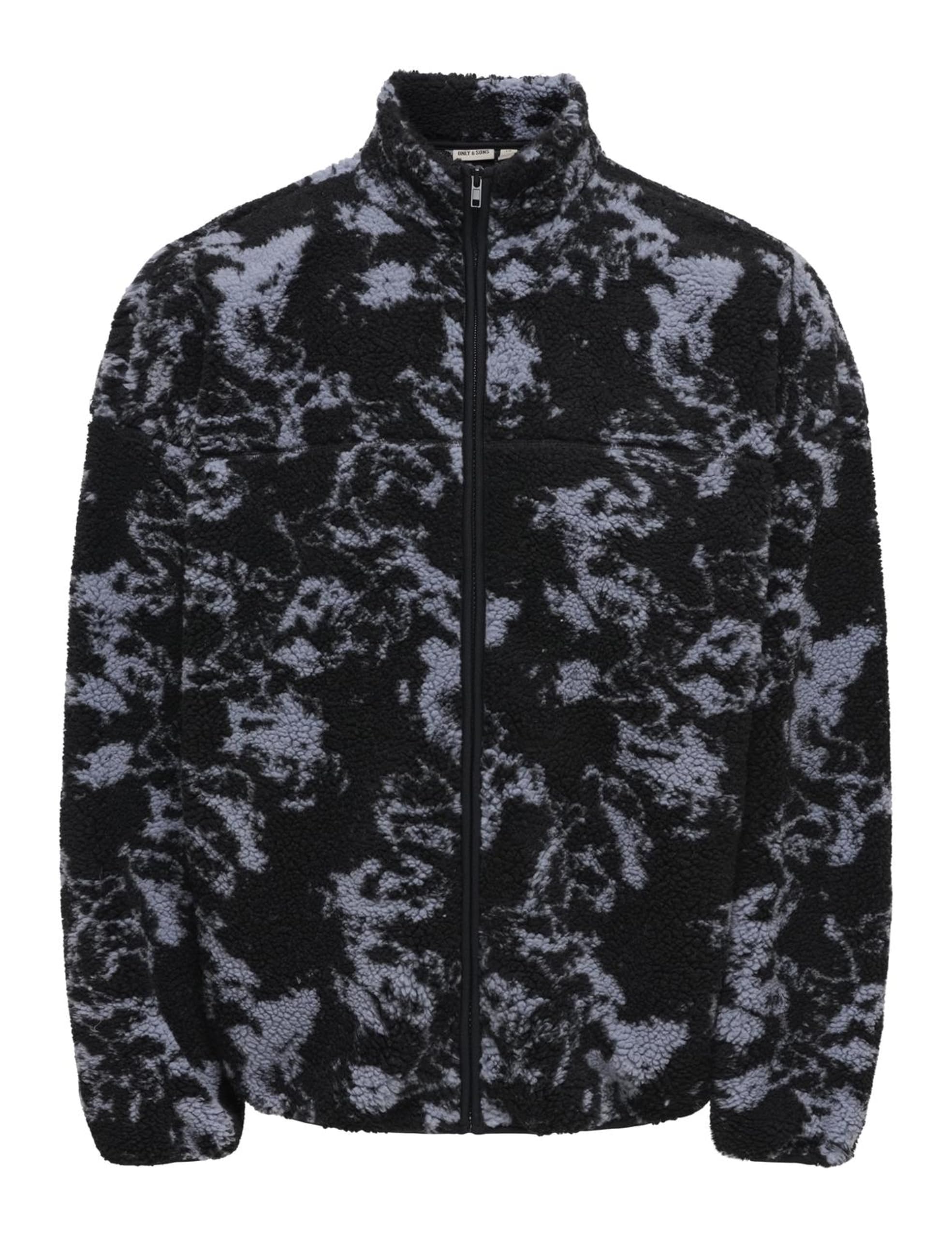 Only & Sons Onsadam Felpa Sherpa Stampa M Cincillà Uomo