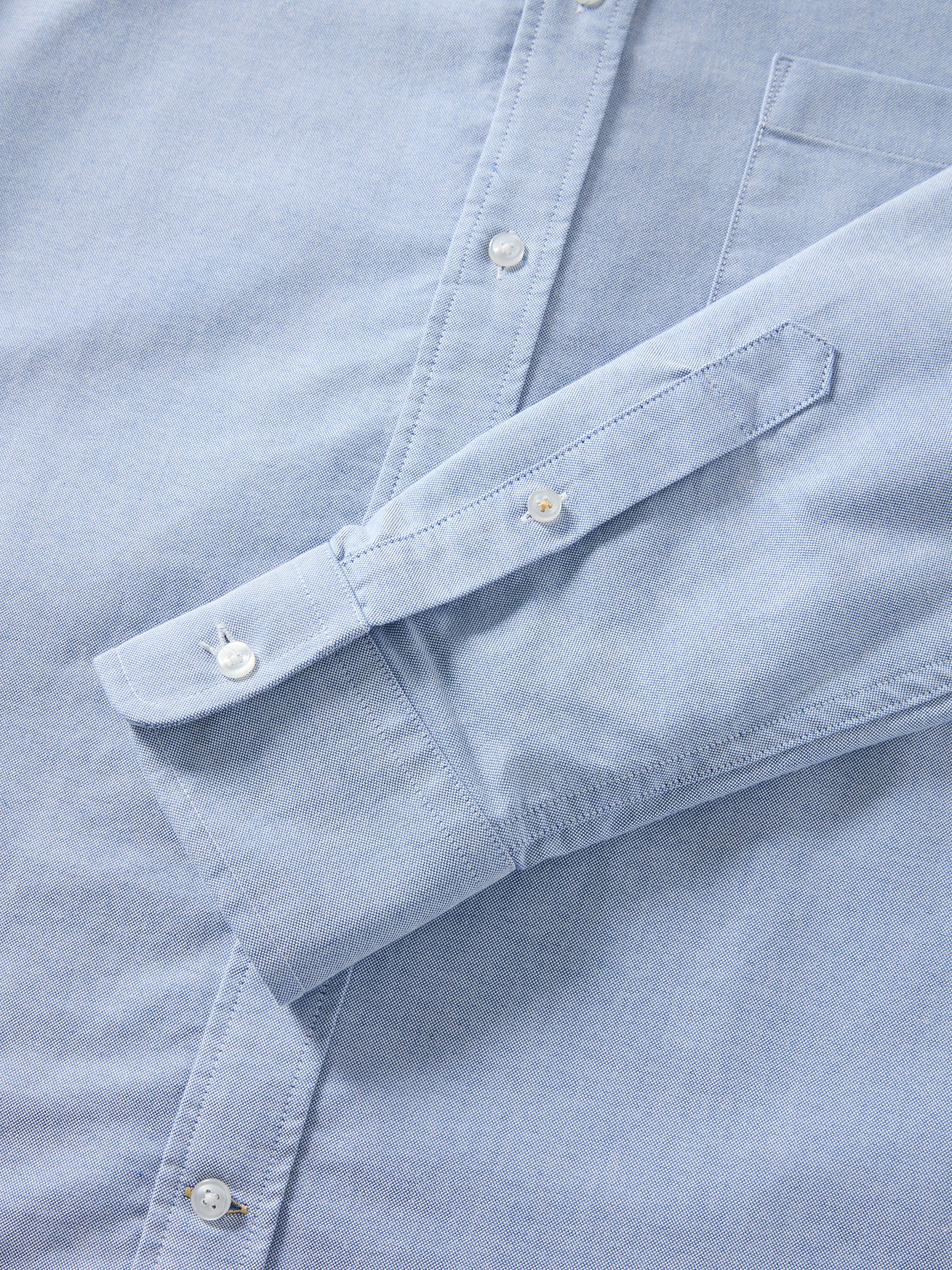 Robert Talbott George Oxford Button Down camicia cotone blu