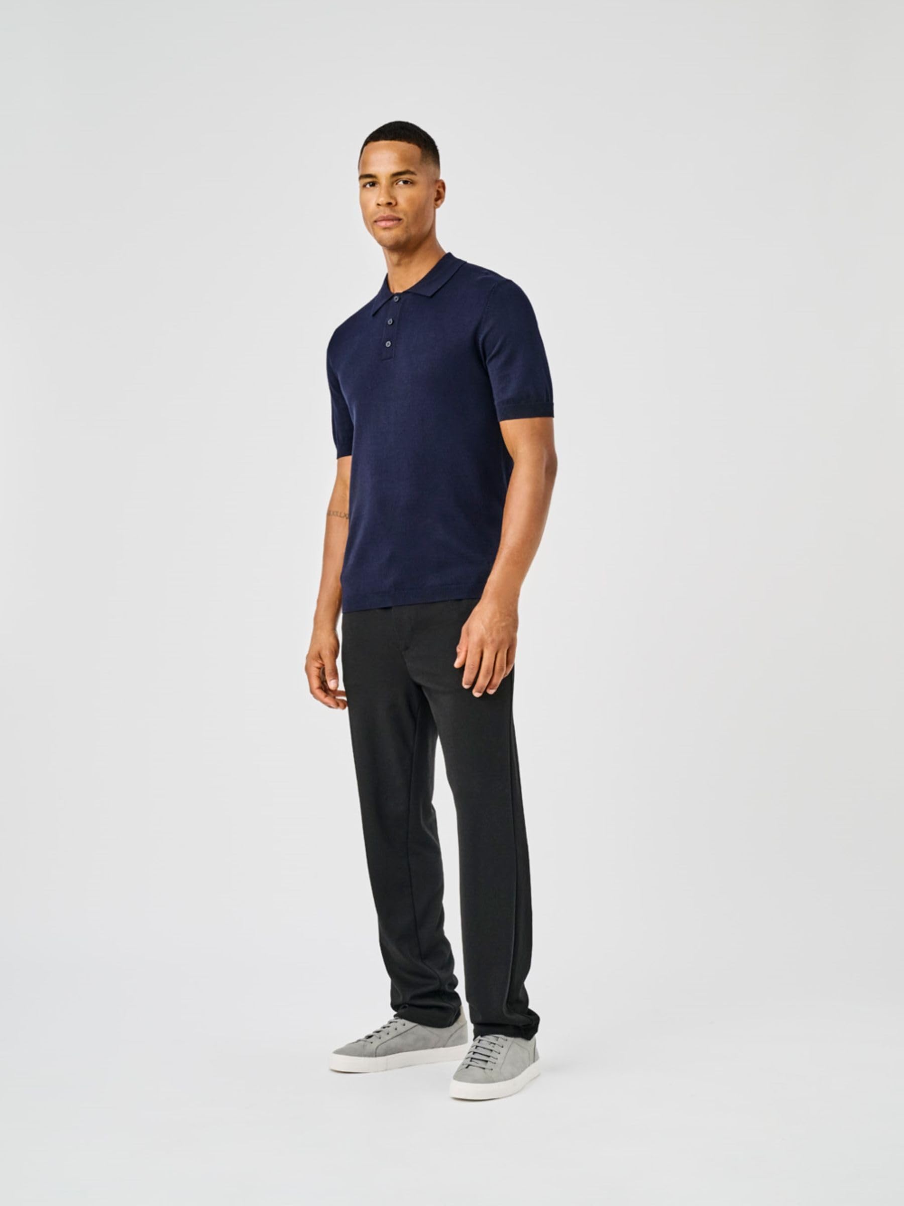 Only & Sons Onswyler Polo Uomo XS Navy Maglia Cotone