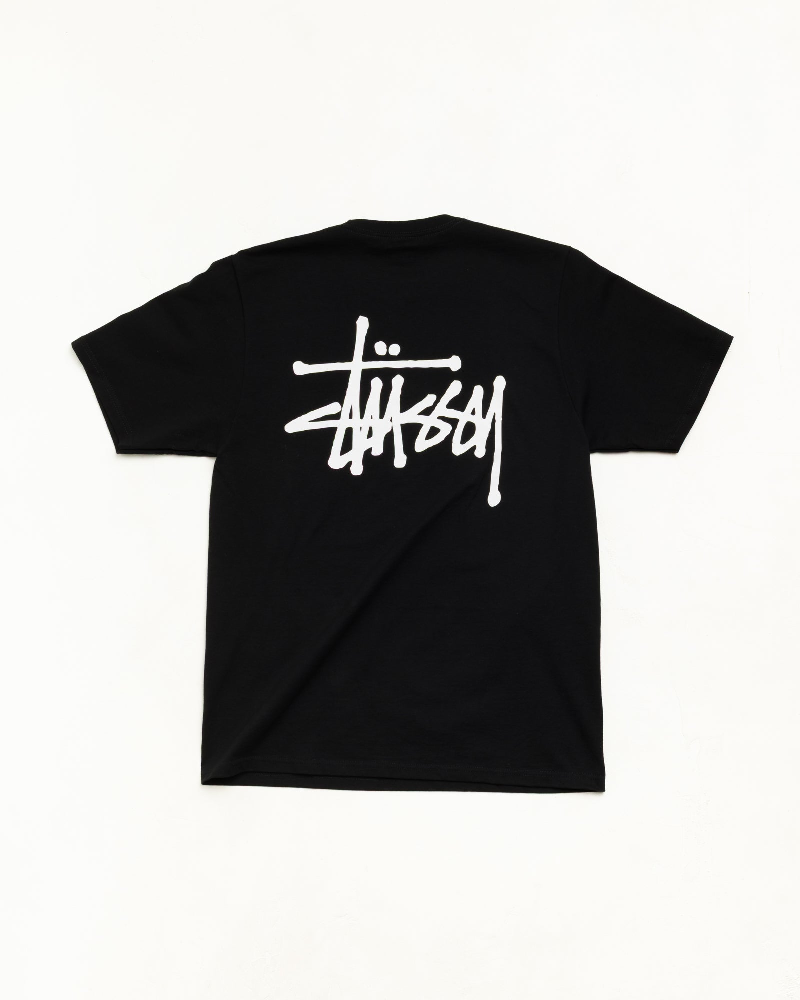 Stussy Basic Tee maglietta Black jersey cotone 220gsm