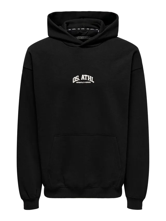 ONLY & SONS Felpe Felpa Cappuccio Uomo Jersey Felpato