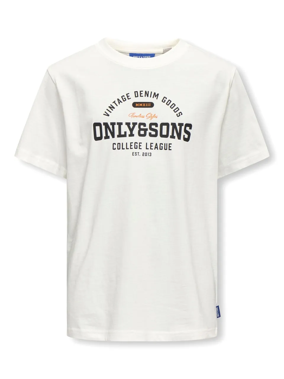 ONLY & SONS Osjlenny Life T-shirt Ballerino cotone ragazzo