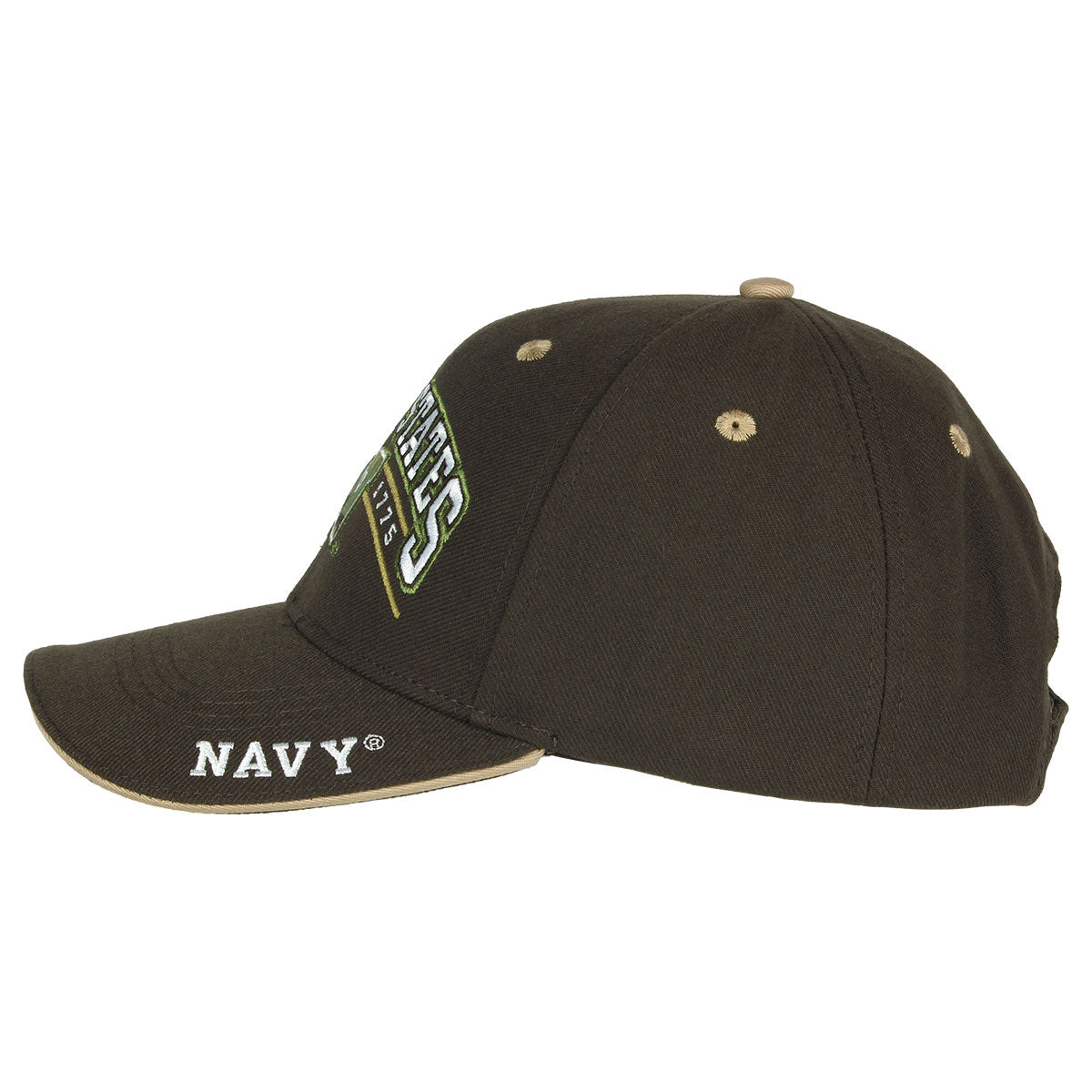 7.62 Design Headwear Cappello US Navy Twill Marrone