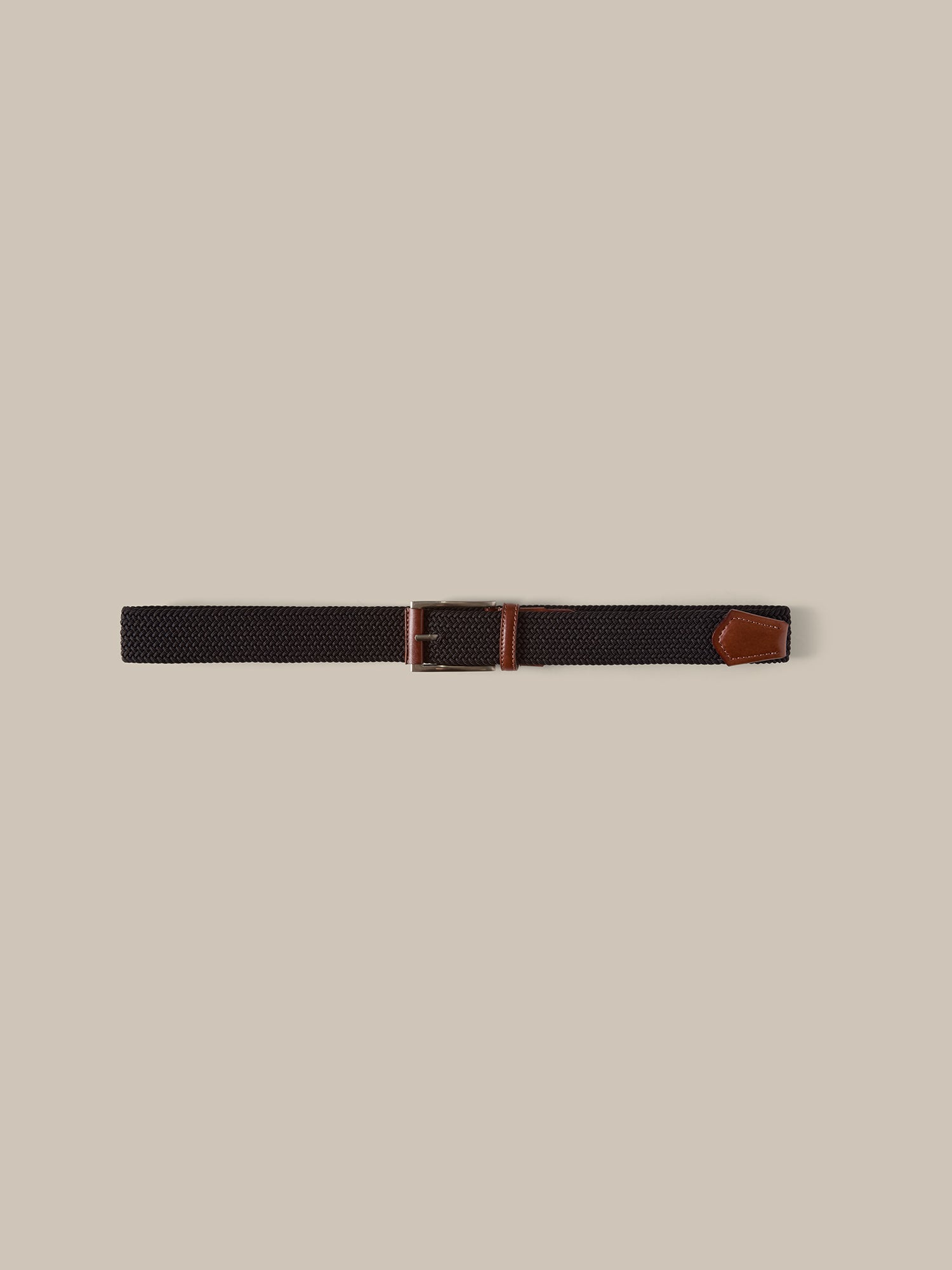 Robert Talbott Garfield Cintura Nera Nylon Uomo