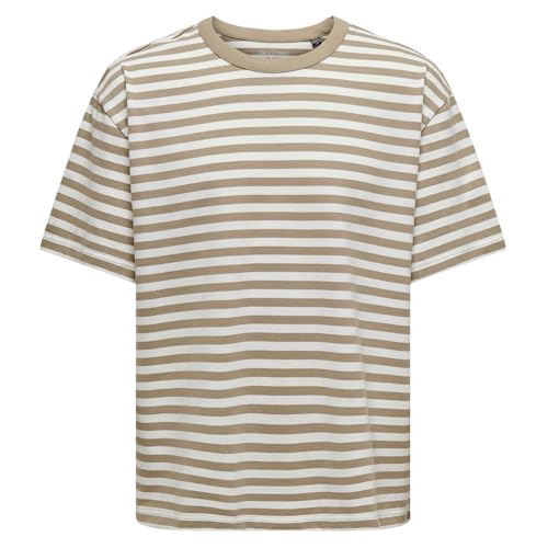 ONLY & SONS Keith Life t-shirt L oversize cotone bio