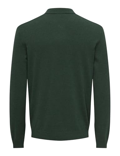 Only & Sons Onsloui Polo Uomo Maglia Nera M