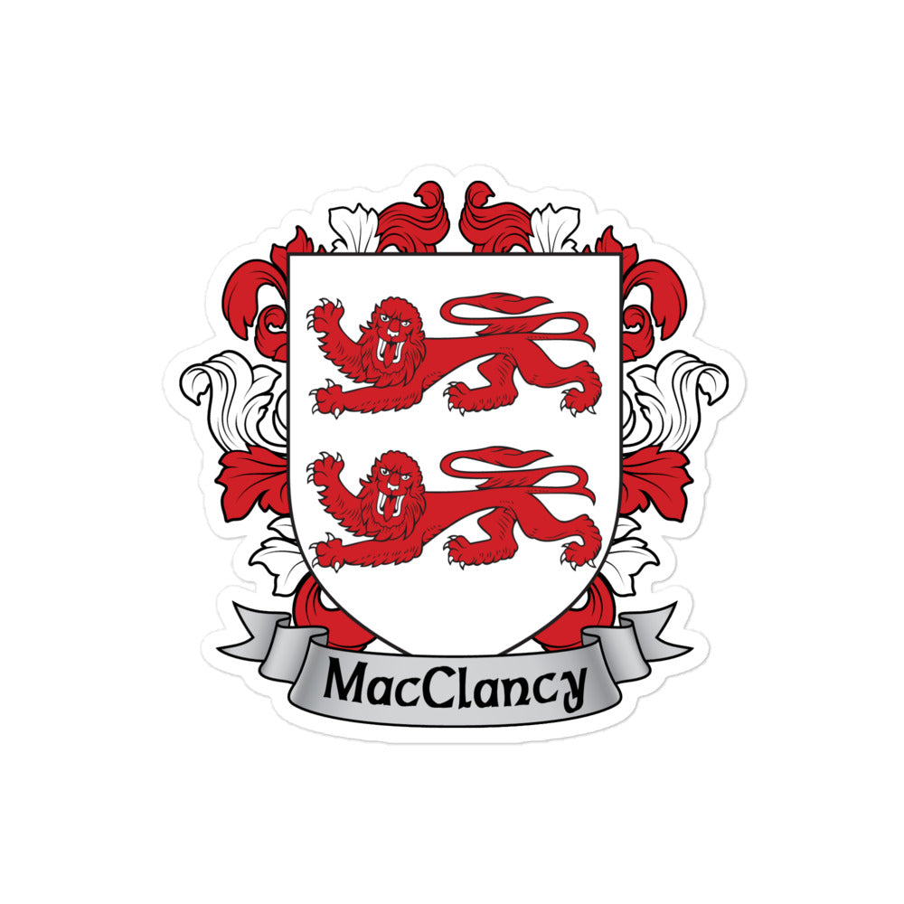 7.62 Design MacClancy sticker vinile 14x14 cm stemma