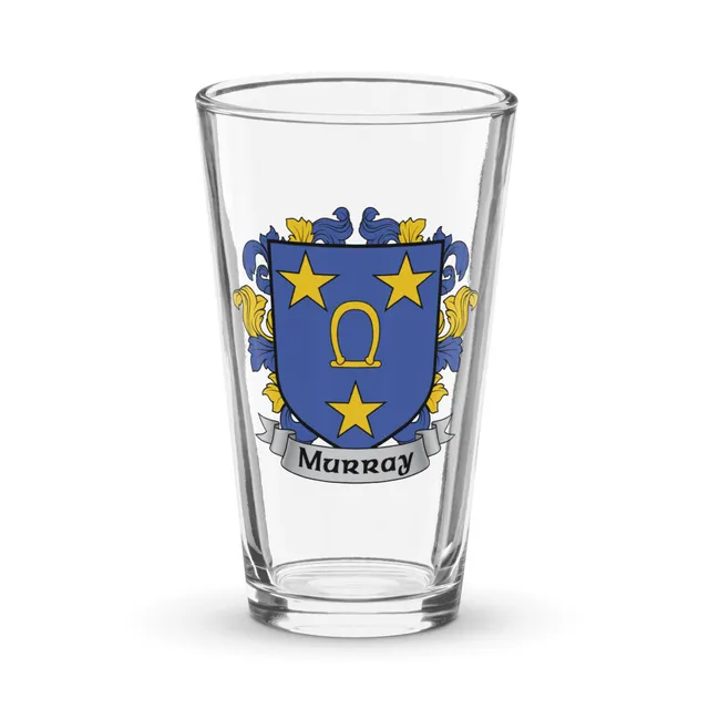 7.62 Design Murray Irish Crest bicchiere pinta vetro 473 ml