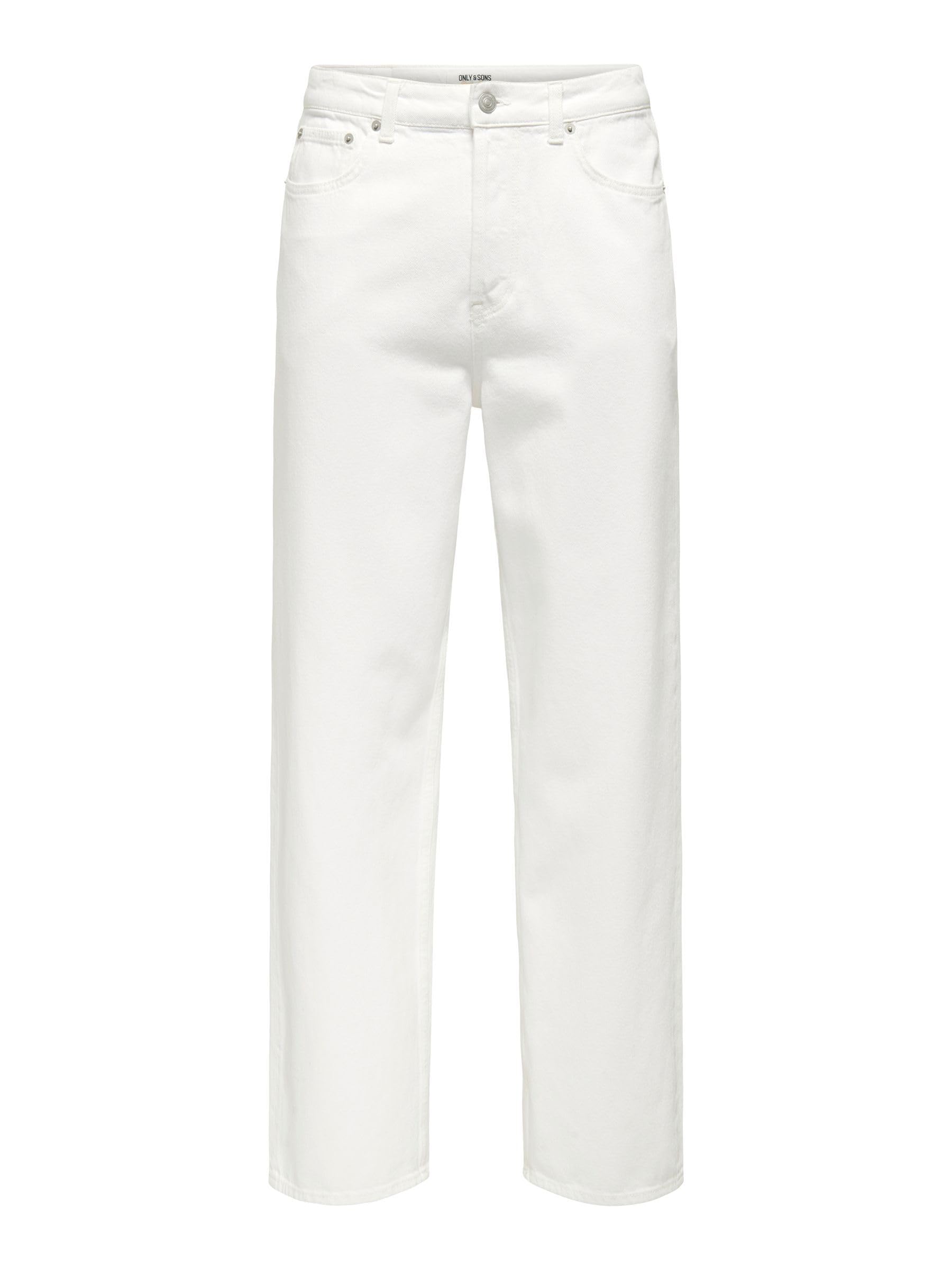 Only & Sons Onsfade Loose Jeans uomo 33W/32L vita media