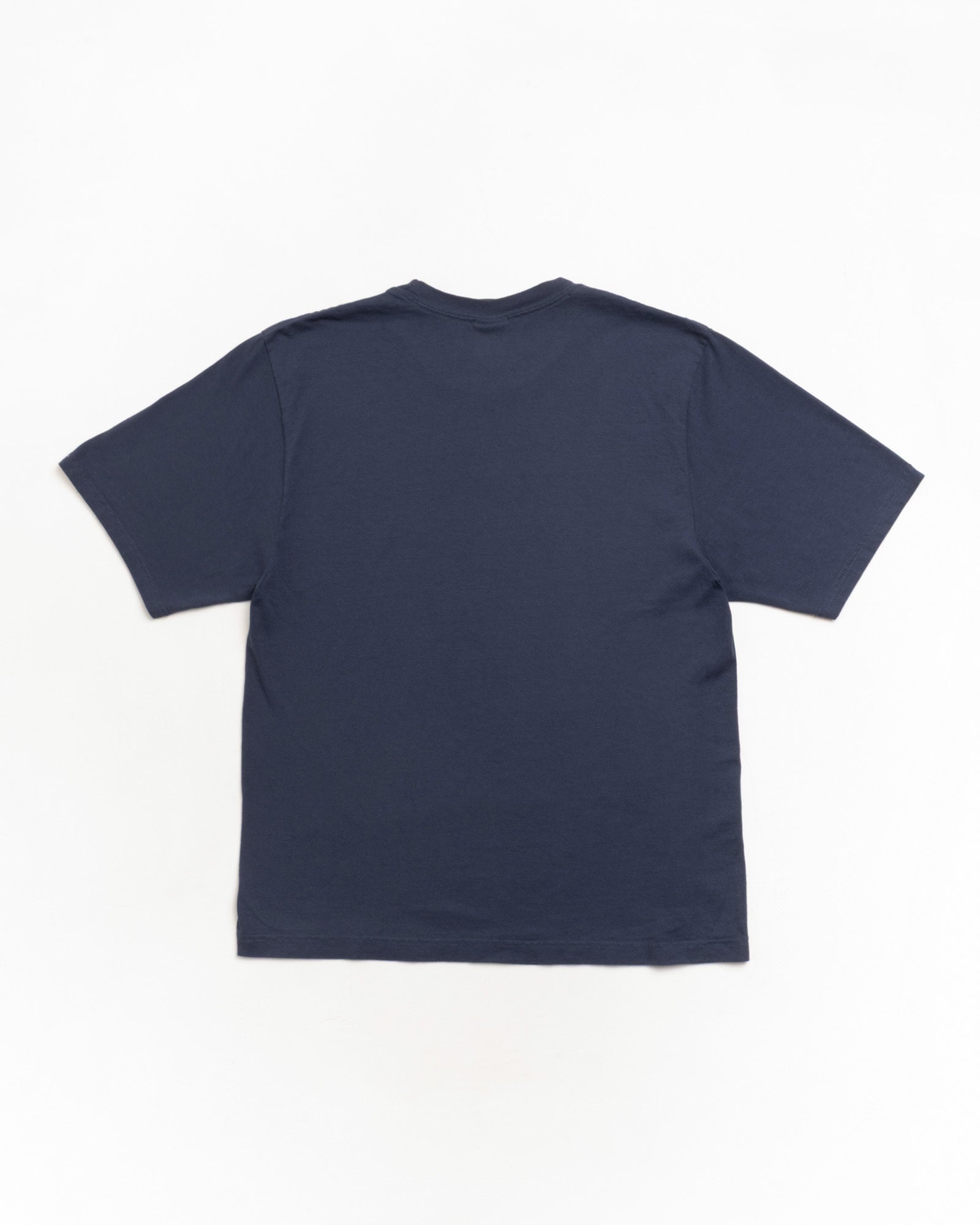 Stussy Garment Co Tee Pigment Dyed t-shirt Midnight cotone