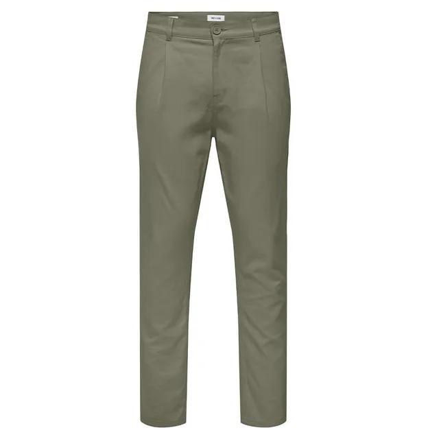 Only & Sons Bologna Pantaloni Verde 36W/32L Uomo