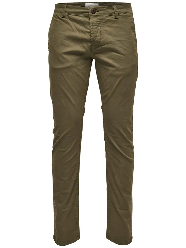 Only & Sons Pantaloni Uomo Chino Cotone 33W/32L