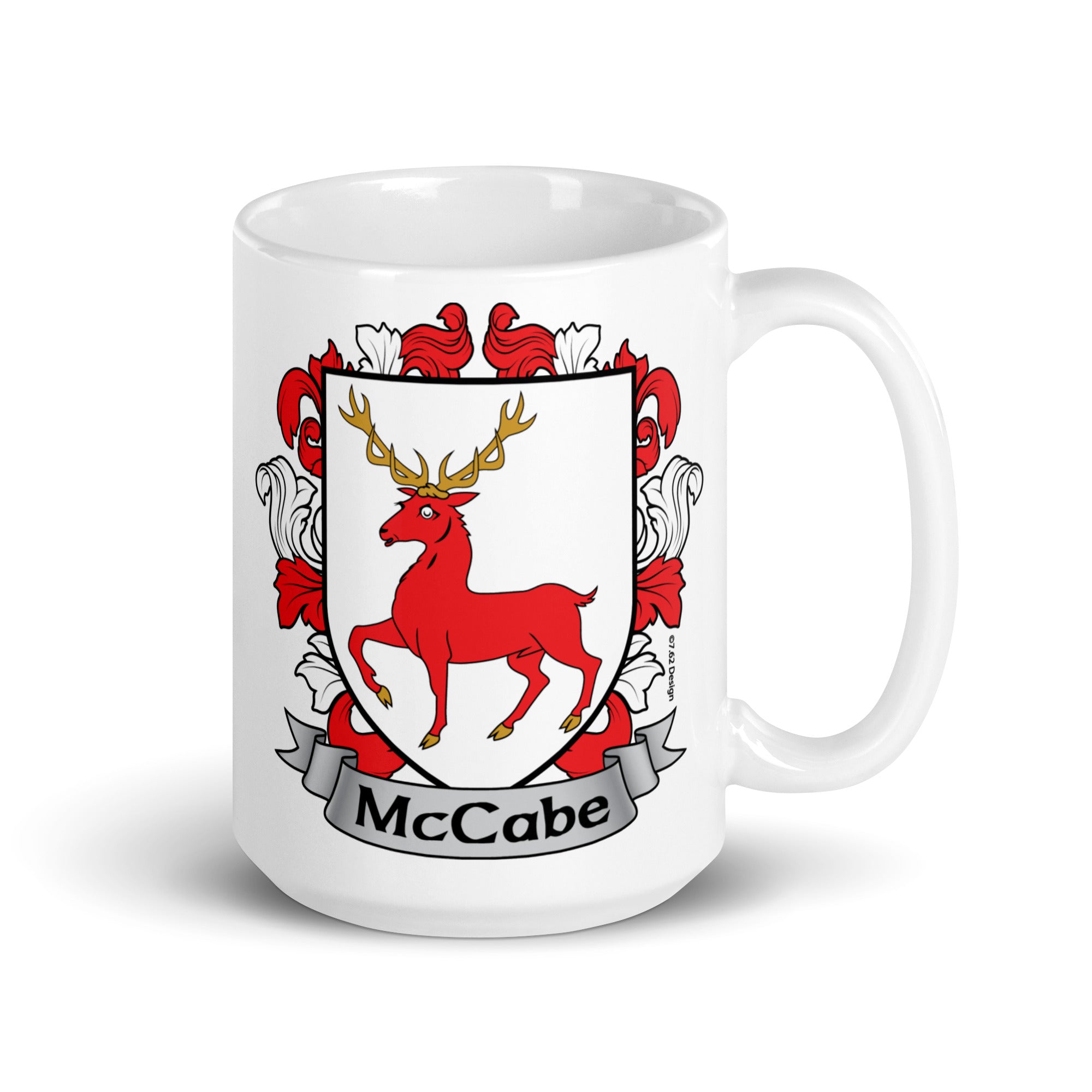 7.62 Design McCabe tazza mug 15oz stemma irlandese ceramica