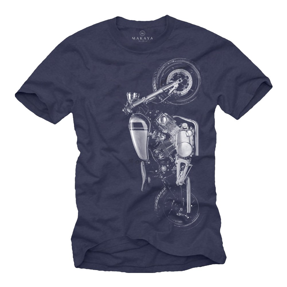 Makaya XV750 Virago T-Shirt Uomo XL Cotone Moto