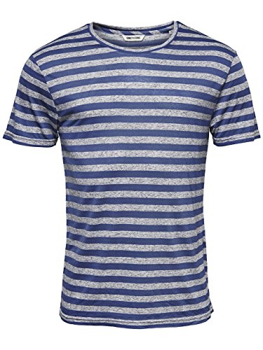 ONLY & SONS onsTEINE T-Shirt M Cranberry cotone
