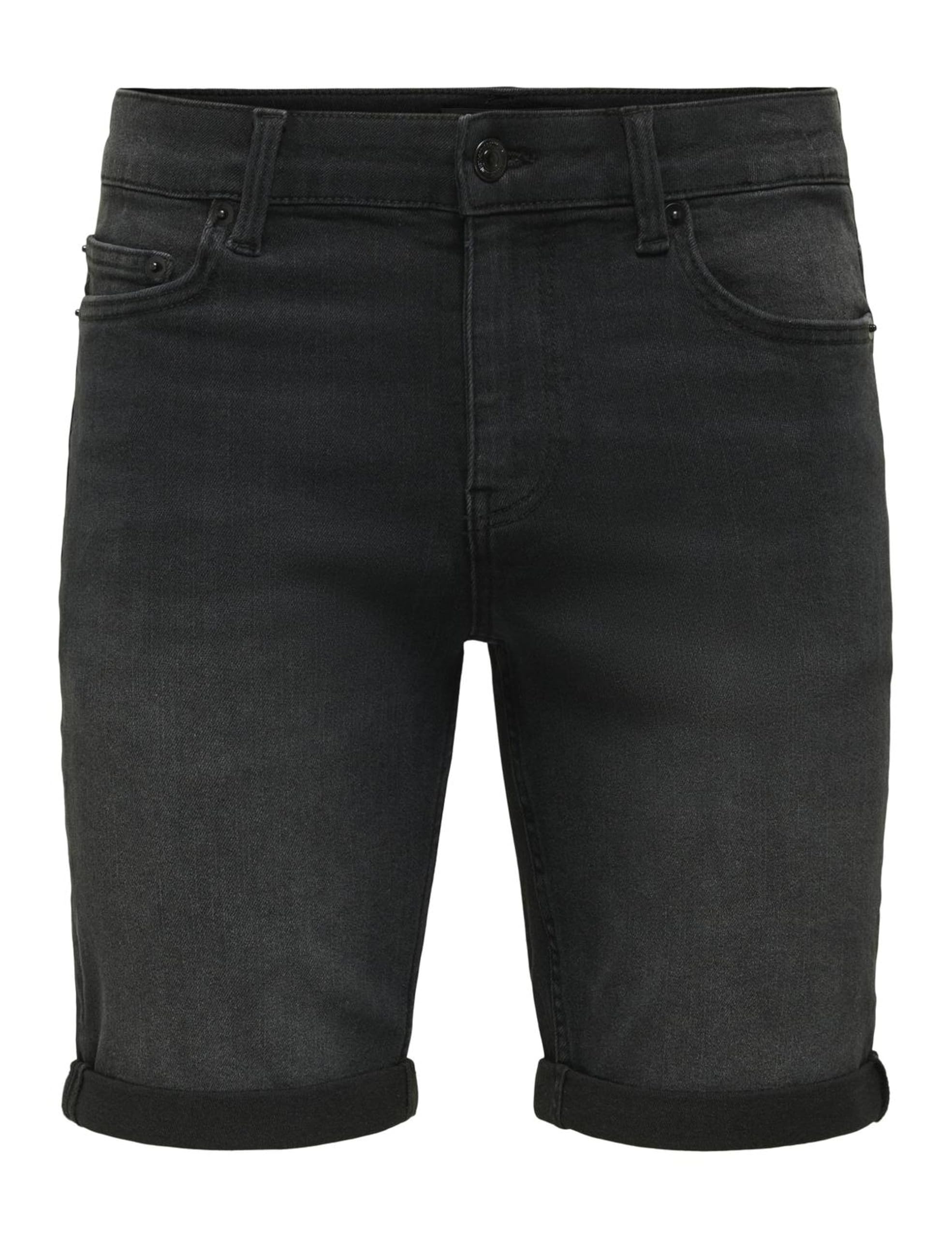 Only & Sons Onsply WB 6184 Shorts Denim Uomo Taglia L
