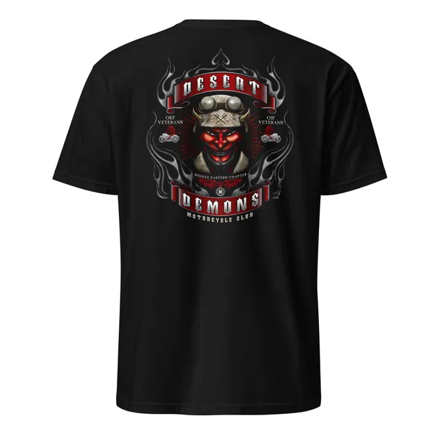 7.62 Design Desert Demons maglietta uomo cotone nera
