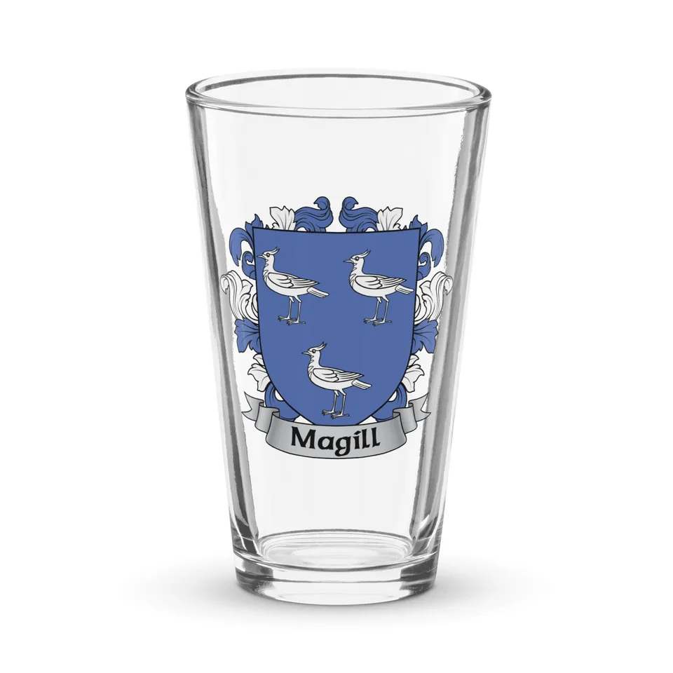 7.62 Design Magill bicchiere pinta 473 ml stemma famiglia
