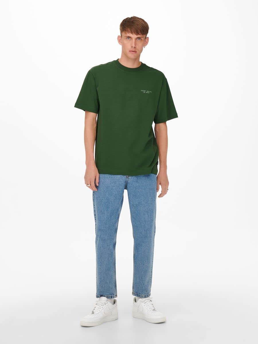 Only & Sons Onsismael T-shirt uomo maniche corte stampa