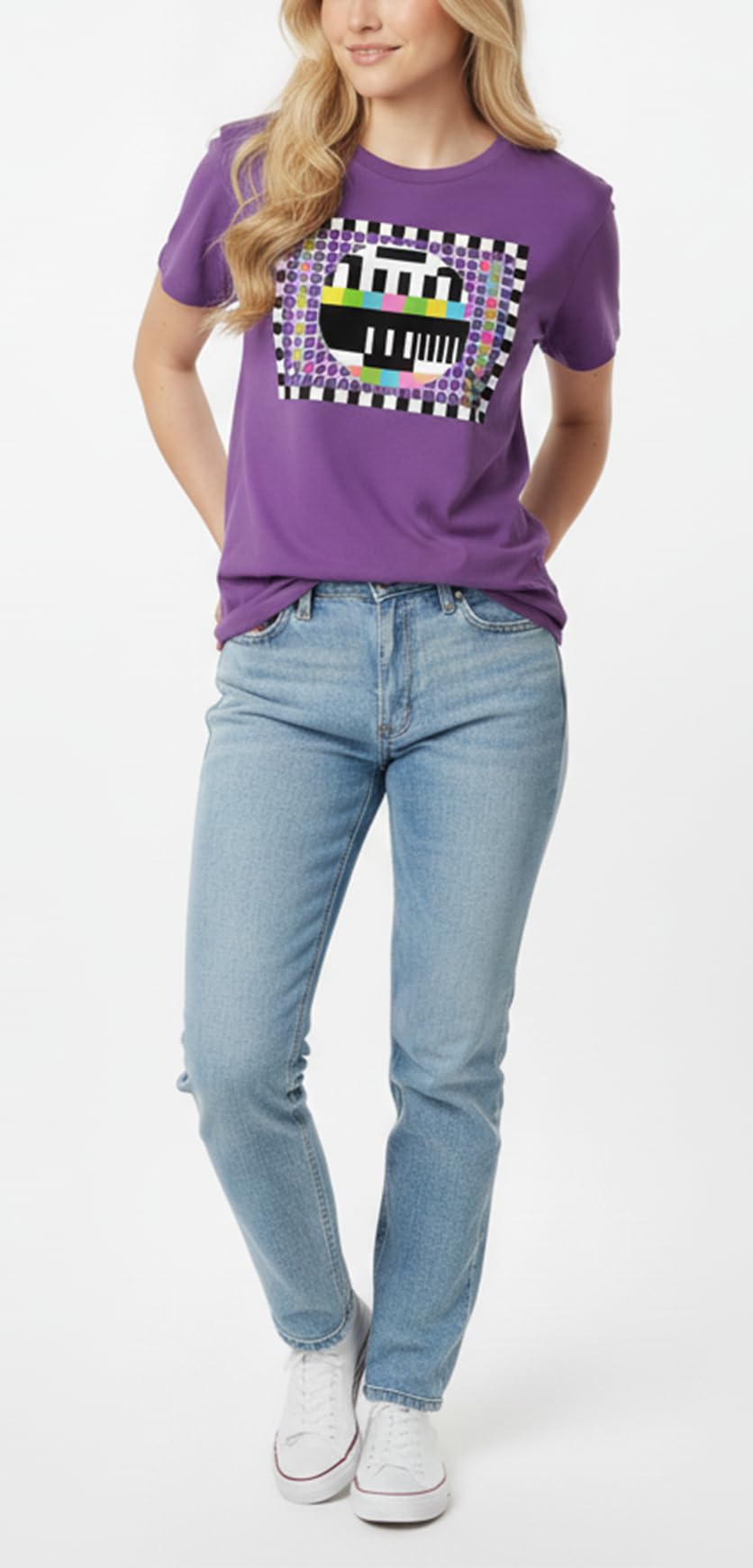 Makaya Sheldon T-Shirt Donna Cotone Viola Taglia XL