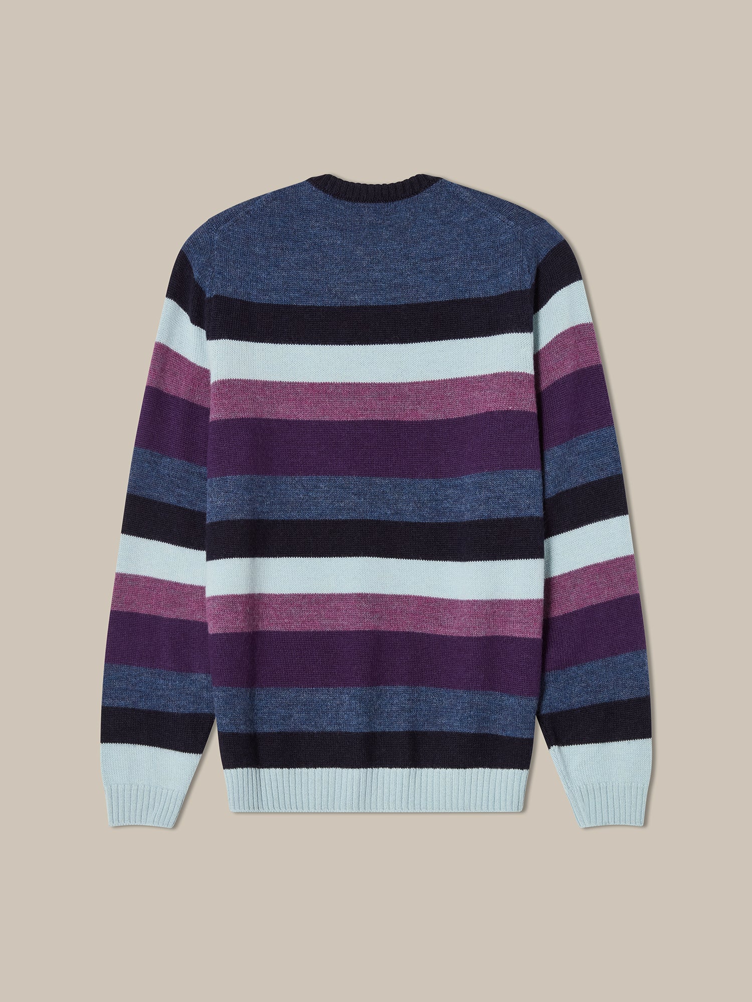 Robert Talbott Radcliffe Maglione Alpaca Blu Multi