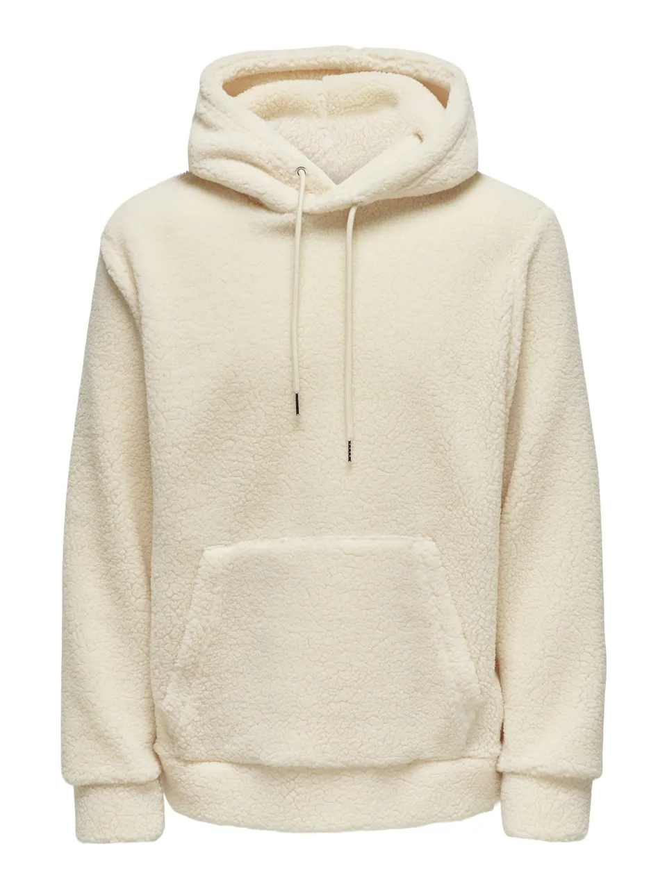 Only & Sons Onsremy Felpa con Cappuccio Teddy Uomo Regular