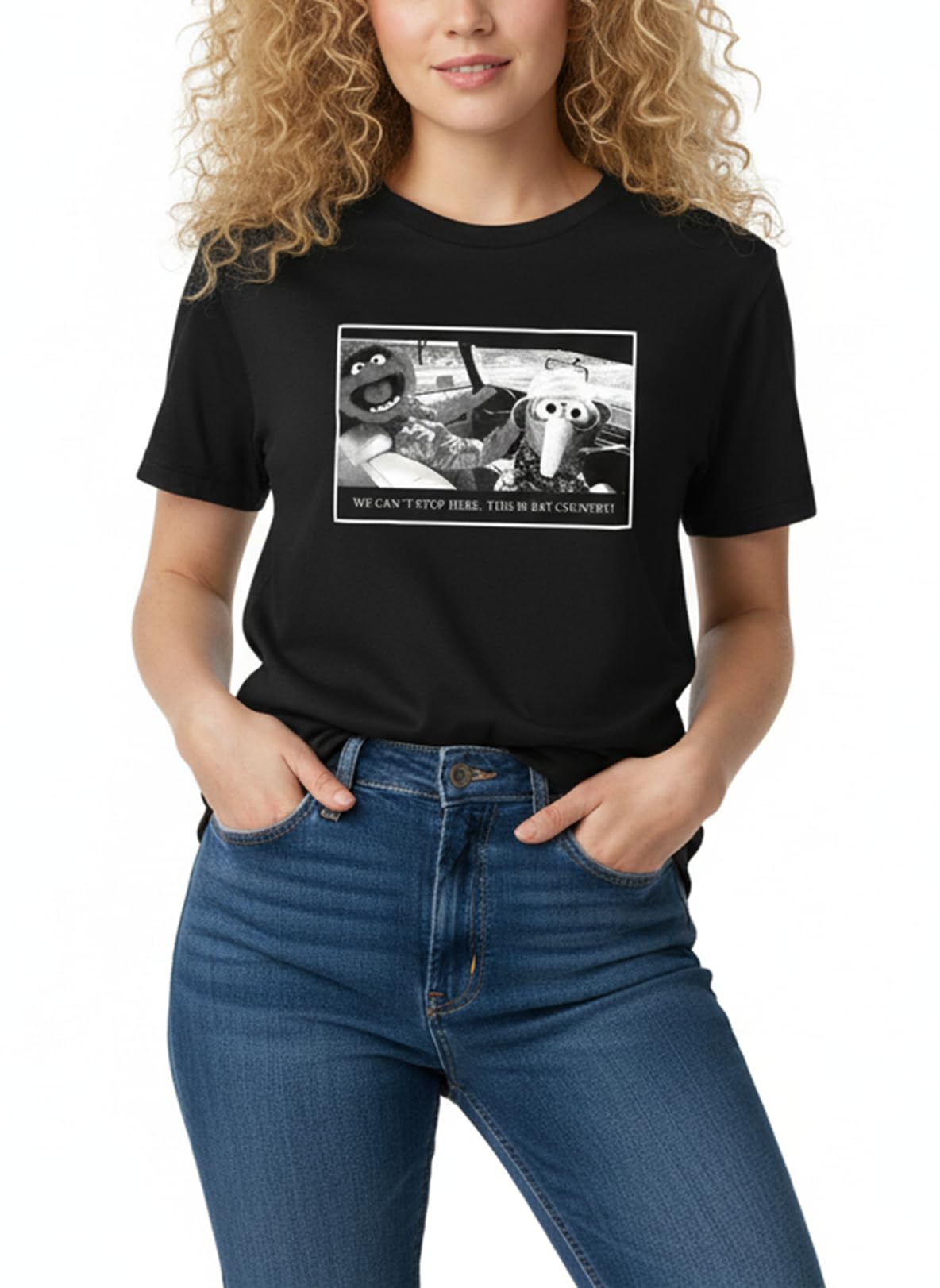 Makaya Fear And Loathing T-Shirt Donna L Nera Cotone