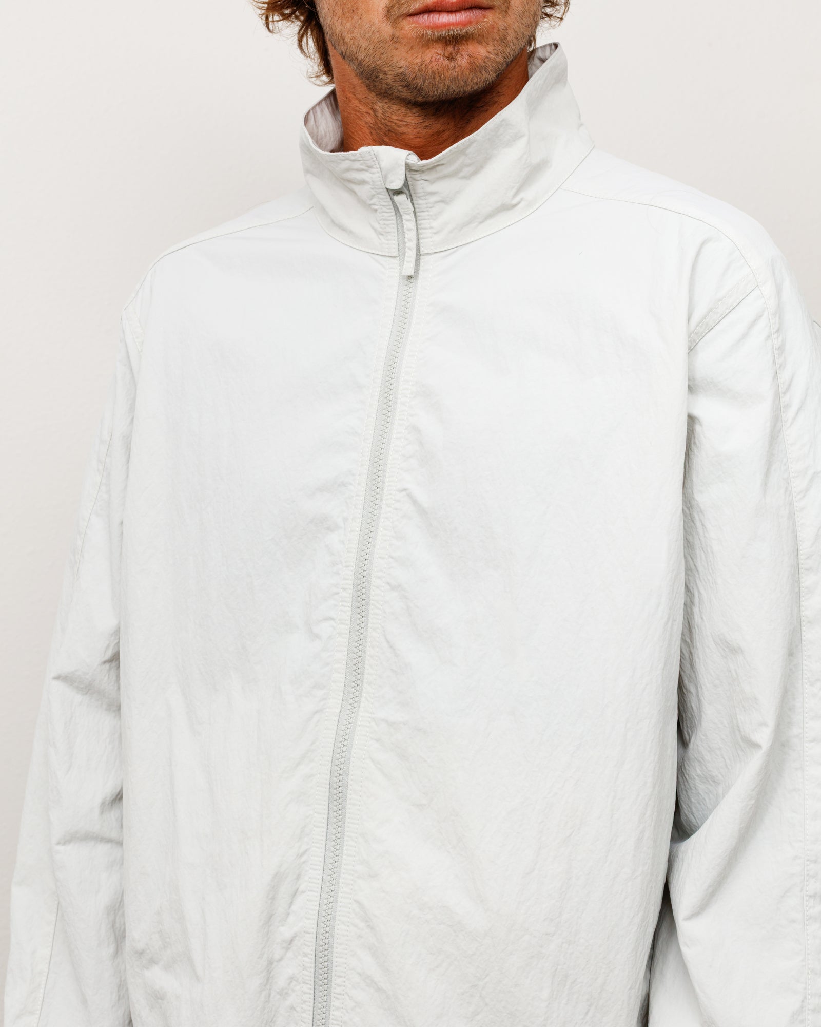 Stussy Lightweight Mock Jacket giacca bone nylon