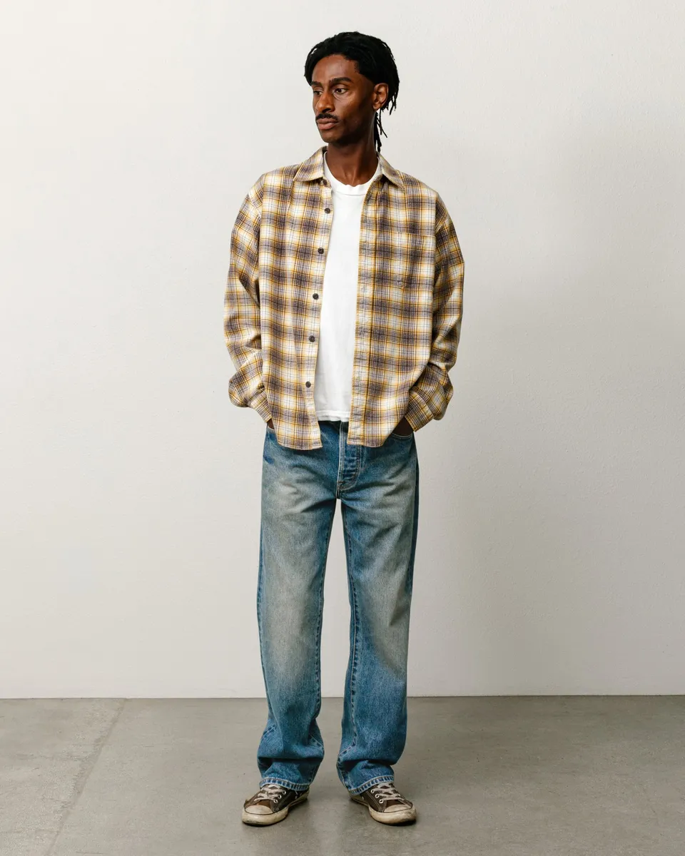 Stussy Slim Jean Denim jeans indigo cotone
