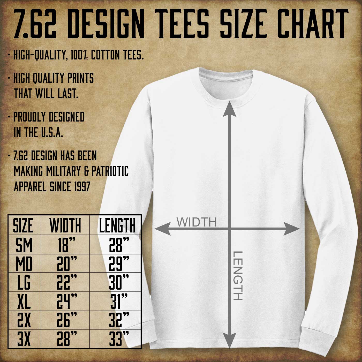 7.62 Design T-Shirts Double Tap maglia manica lunga nera cotone