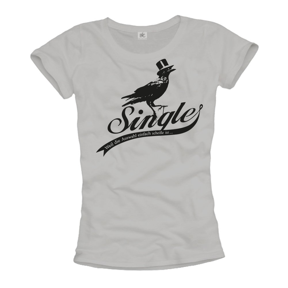 MAKAYA T-Shirt Donna Maglietta Cotone Frasi Unico Selezione L