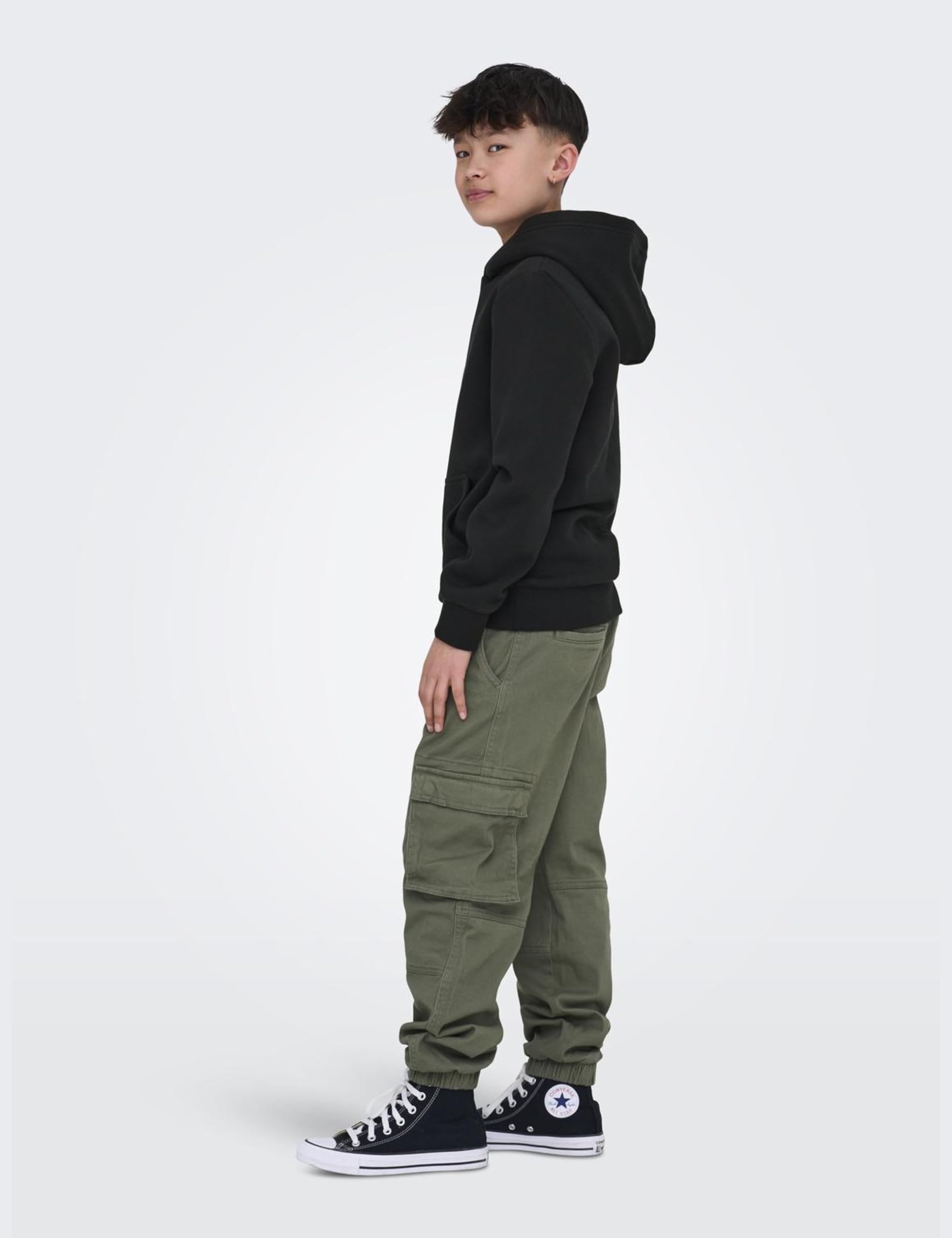 Only & Sons Osjceres felpa girocollo Nero