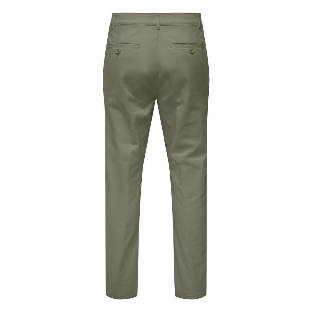 Only & Sons Bologna Pantaloni Verde 36W/32L Uomo