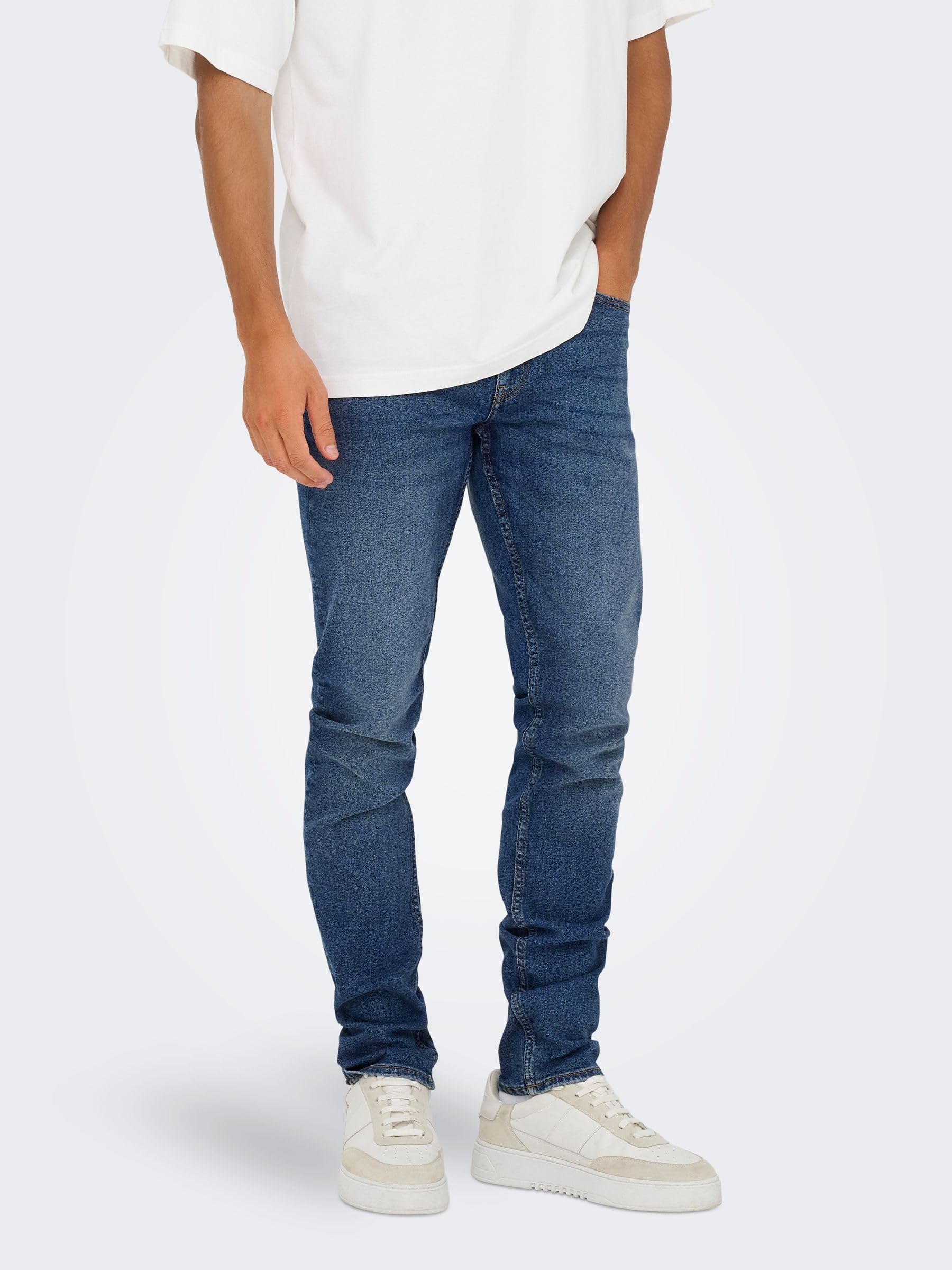 Only & Sons Onsloom Slim 5748 Jeans Uomo Blu Denim