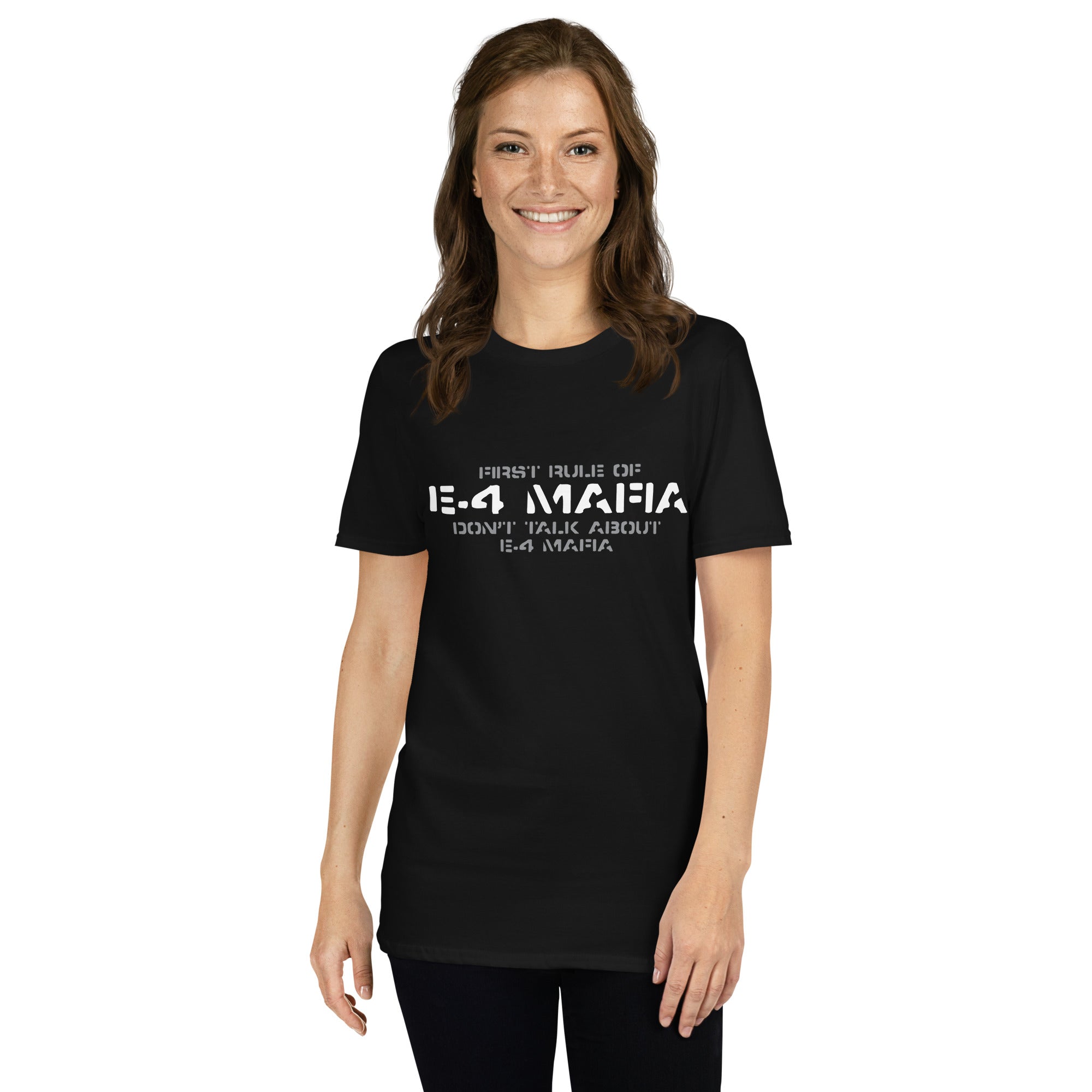 7.62 Design File 13 E-4 Mafia T-Shirt Nera Cotone Ring-Spun