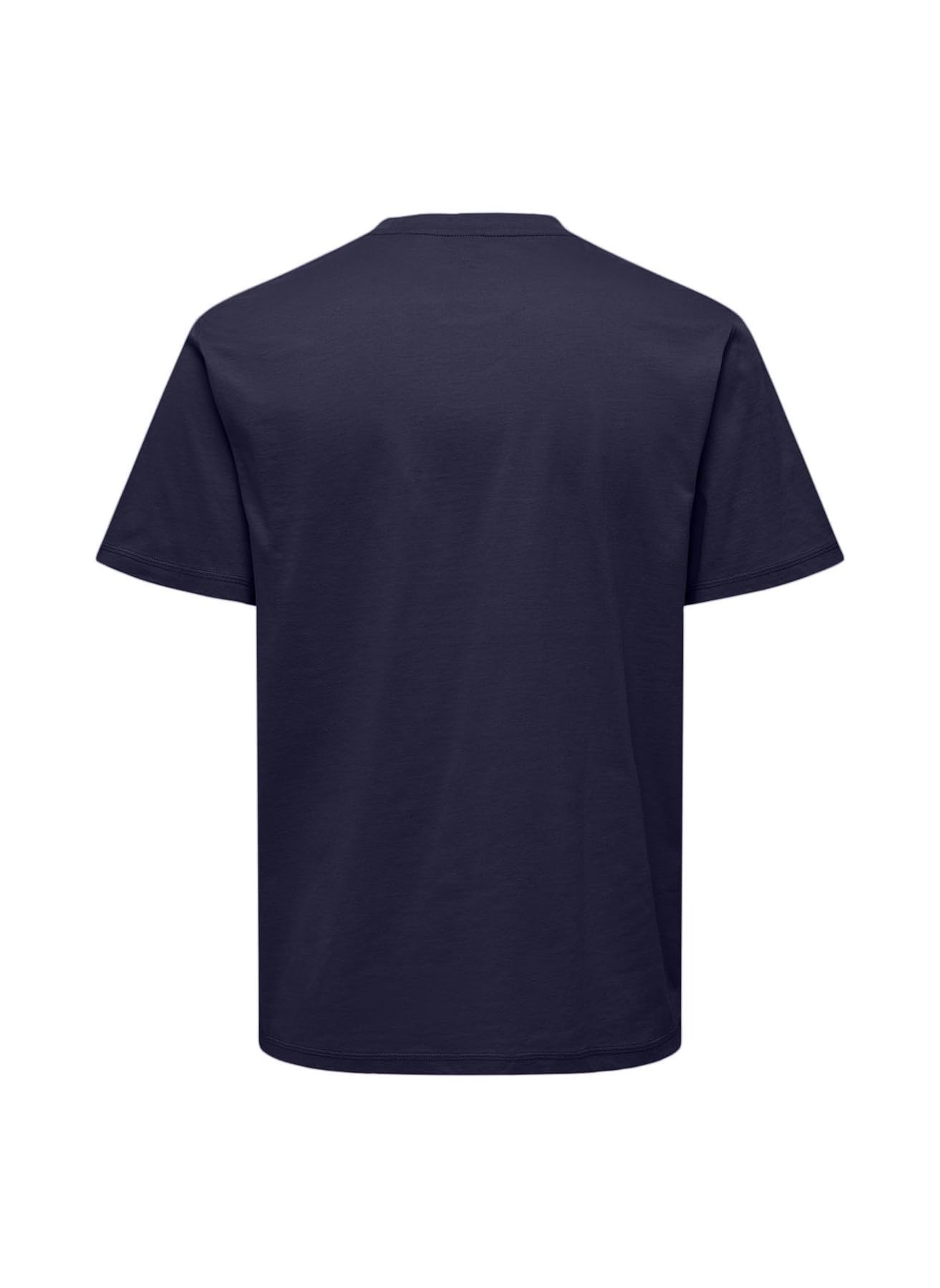 ONLY & SONS Onsmax Life SS Stitch Tee t-shirt blu XL