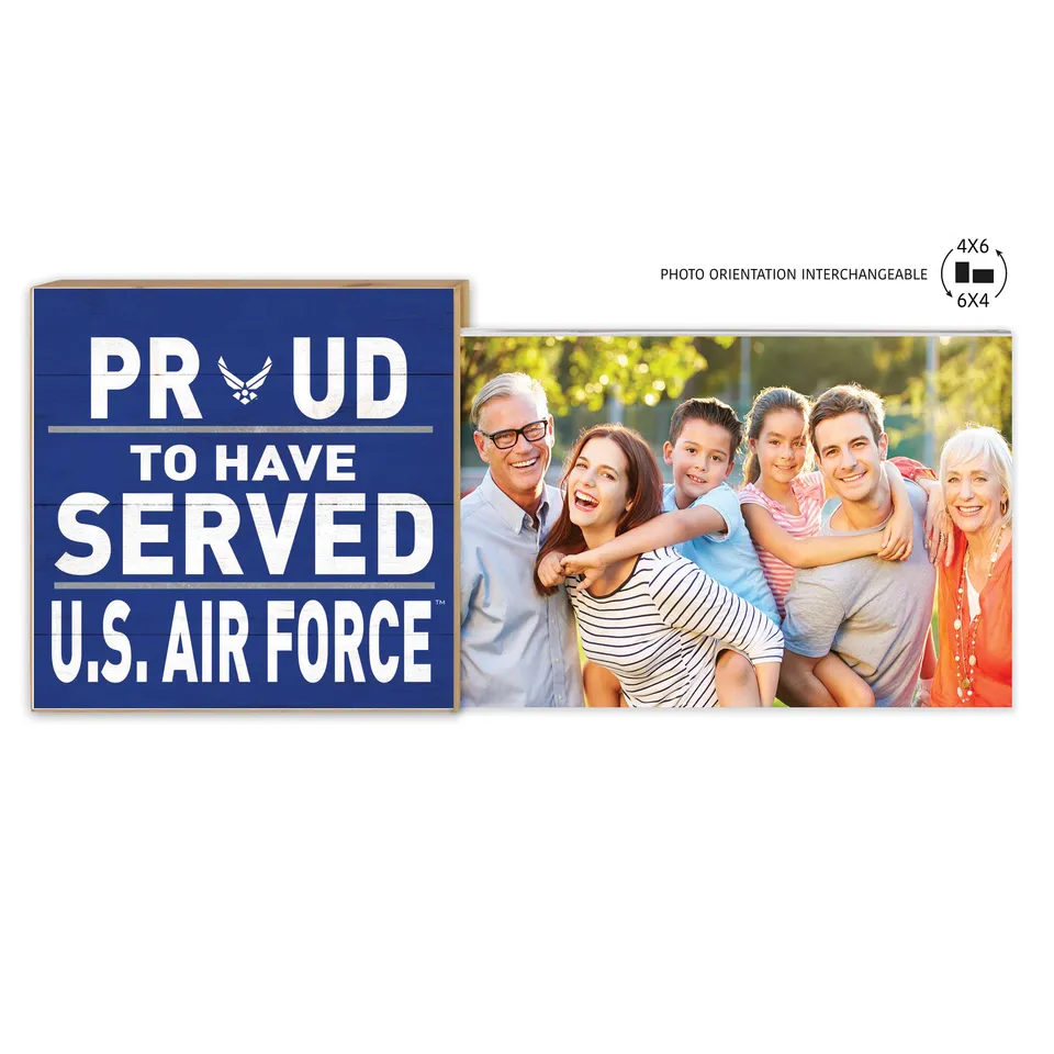 7.62 Design Air Force cornice foto 4x6 Proud Served 5x10.5