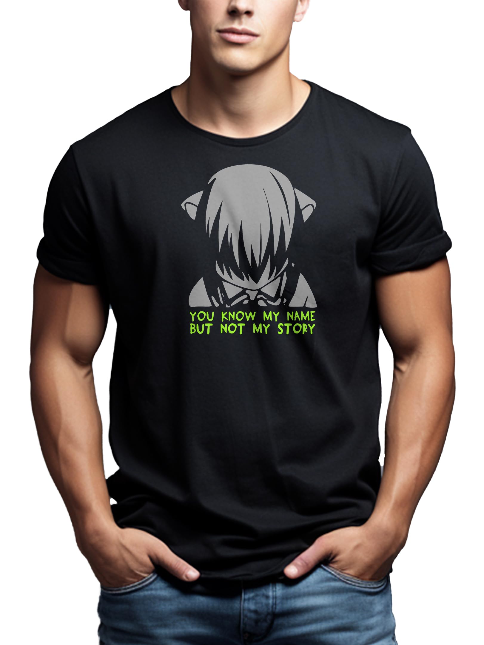 MAKAYA Elfen Lied T-Shirt Uomo XL Anime Cotone