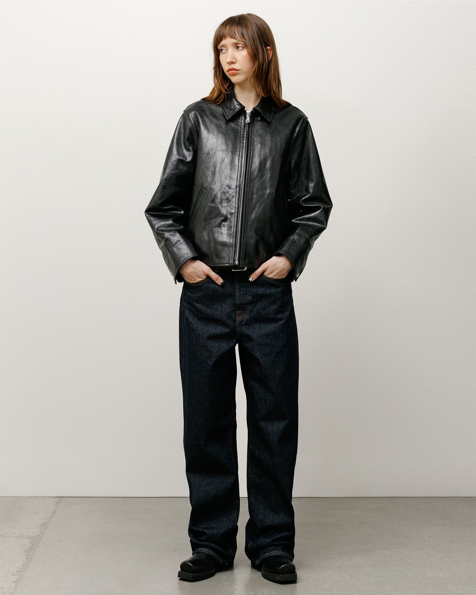 Stussy Relaxed Jean Denim jeans Rinsed Indigo cotone